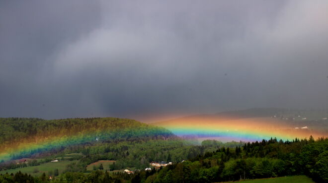 Regenstimmung am Spumberg