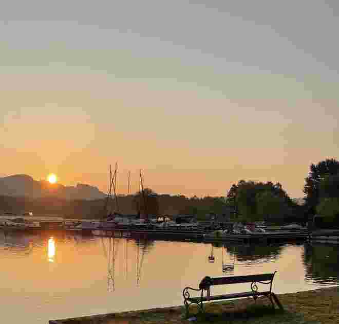 Morgenstimmung am Obertrumersee