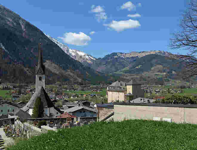 Blick auf Golling