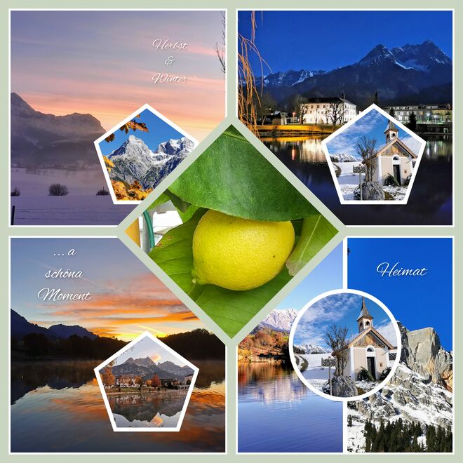 Collage aus Collagen