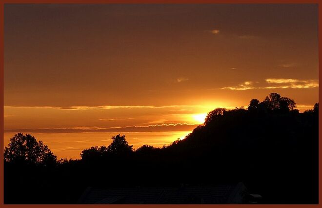 Ein Juni-Sonnenabschied