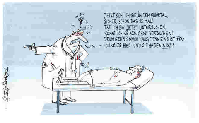Kassenarzt und Hypochonder…