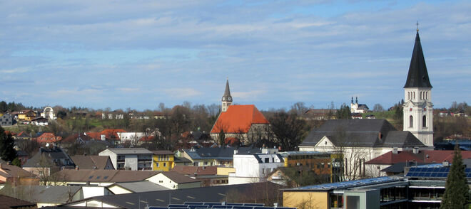 Kirchenhorizont in Oberndorf
