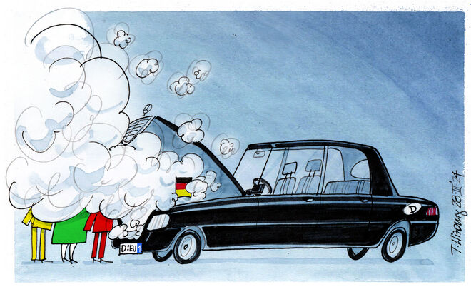 Konjunkturmotorschaden…