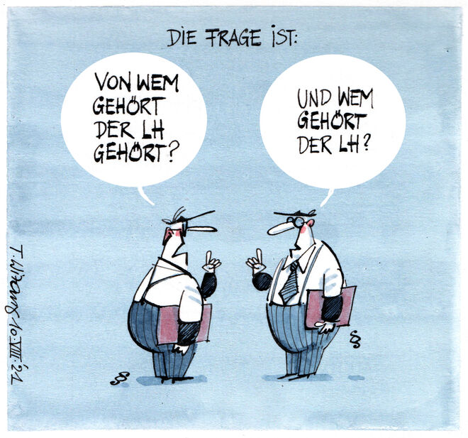 Landeslegisten und was sich gehört . .  .