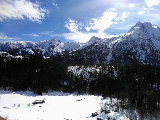Blick in die Leoganger Steinberge