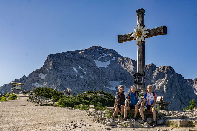 Mountainbiker am Kehlstein