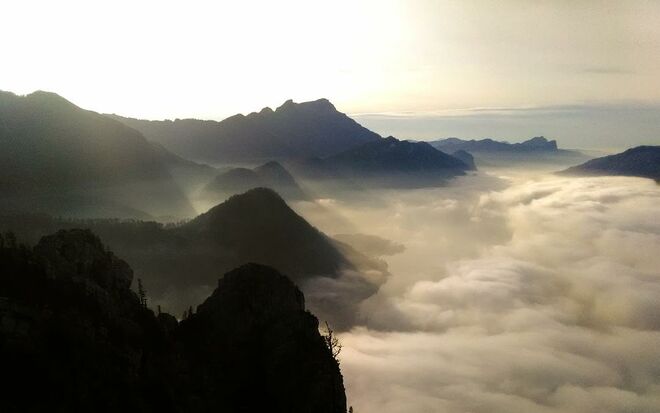 Trauminseln im Wolkenmeer