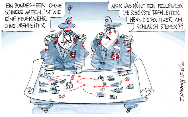 Militär-Malheur ...