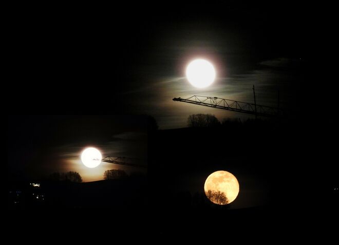 Der Mond mit dem Kran