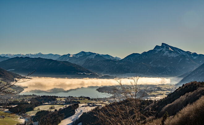 Mondsee , Schafberg