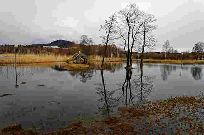Abendstimmung am Obertrumer See