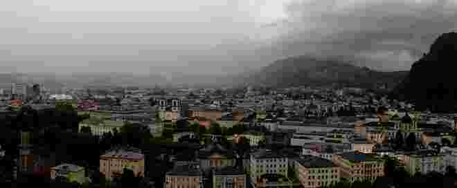 Ja, der Schnürlregen, echt Salzburg...