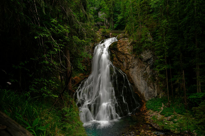 Der Gollinger Wasserfall