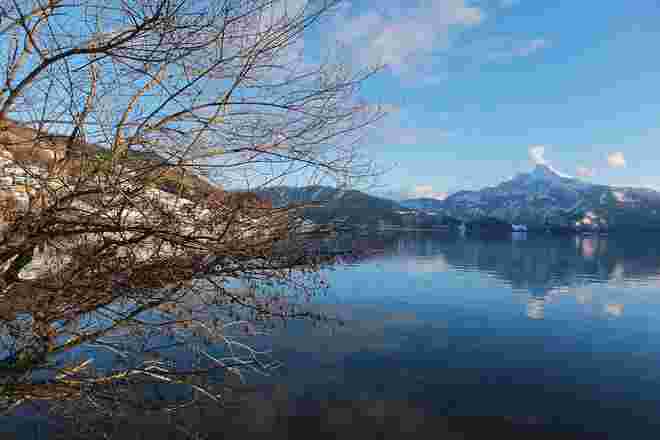 Winter am Mondsee
