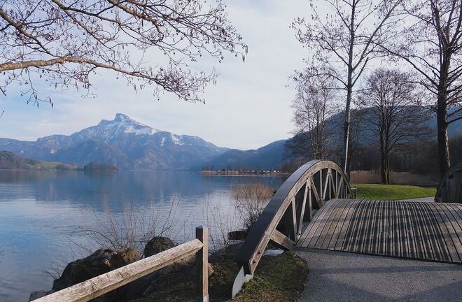 Oben ist noch Winter...