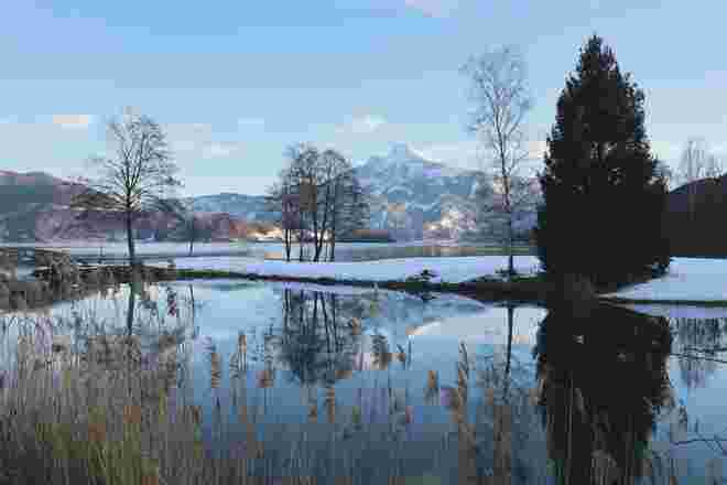 Winter am See