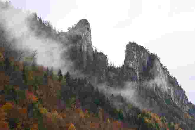 Barmsteine im Herbstkleid