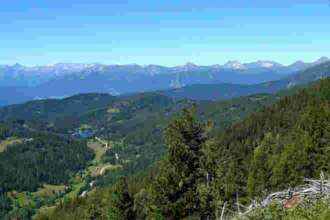 Tiefblick auf den Prebersee