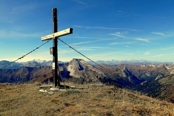 Gipfelblick nach Westen