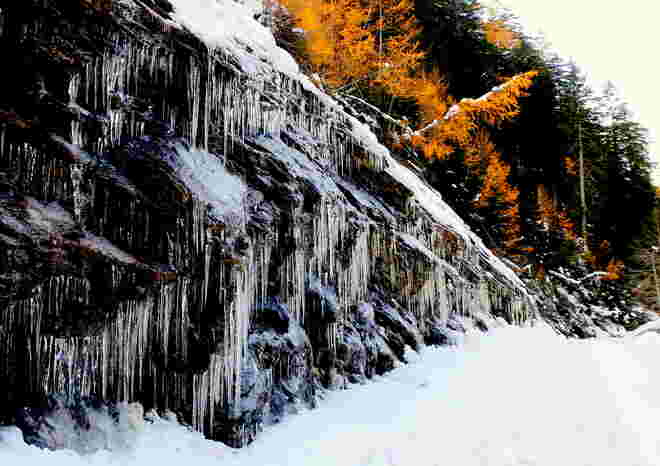 Novemberwinter-Gruß aus Hintermuhr
