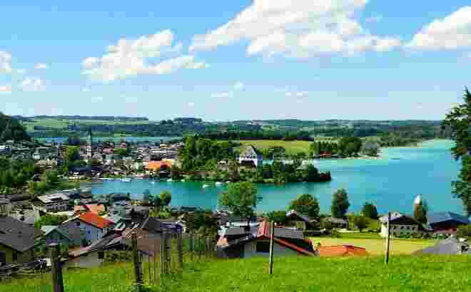 Blick auf Mattsee