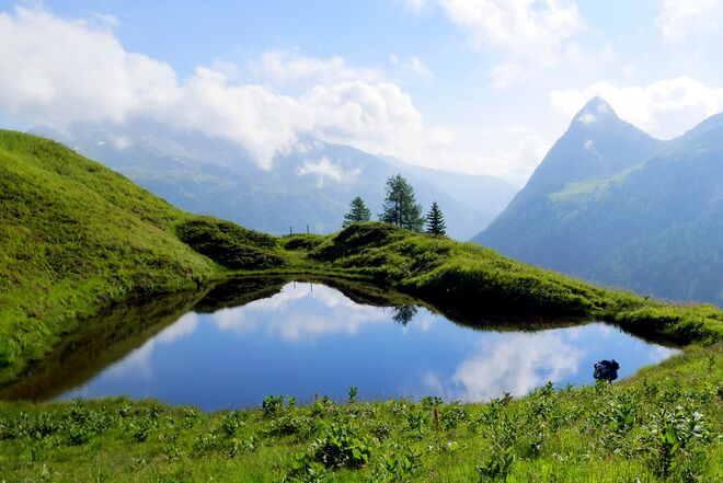 Eine schöne versteckte Lacke