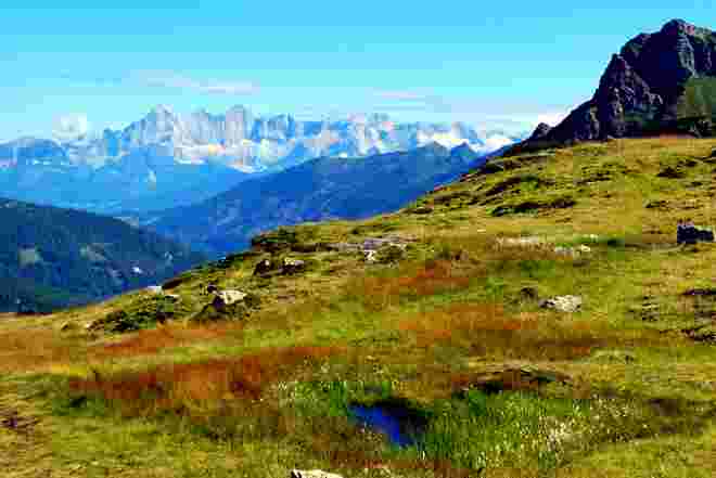 Berg-Wanderwetter vom Feinsten