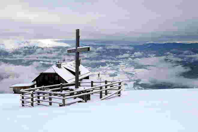 Nach dem Schneefall
