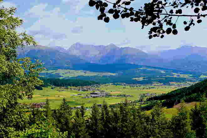 Im Taurachtal reifen die Gerstenfelder