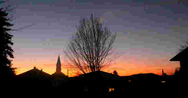 im Abendlicht