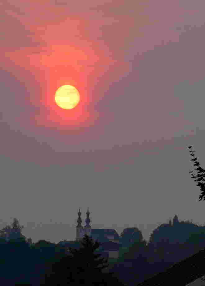 gestern..