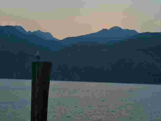 Abendstimmung am Gardasee