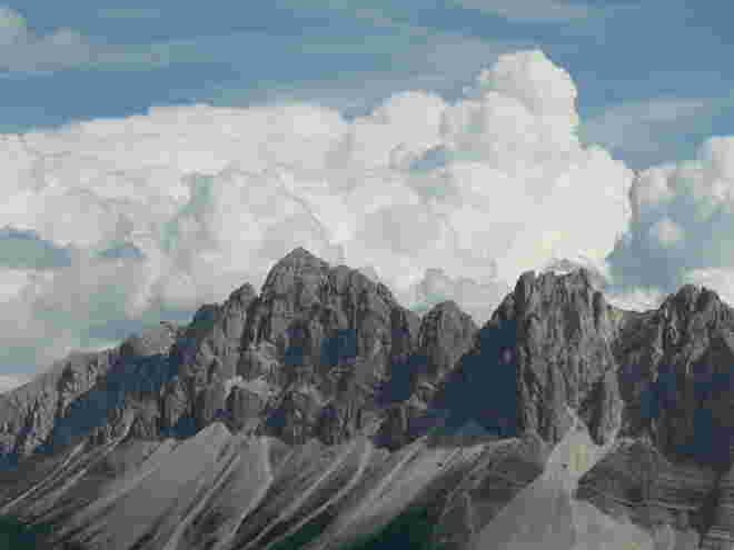Gewitterwolken über