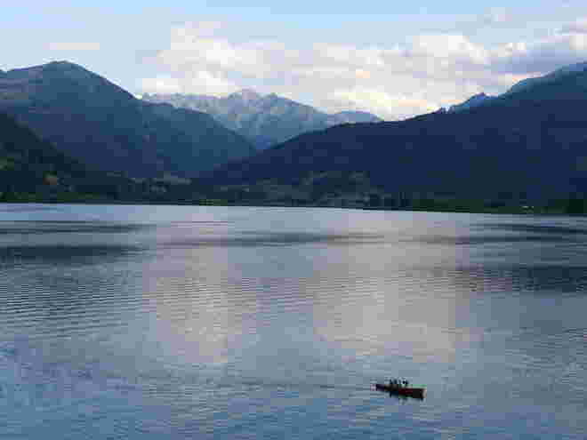 Allein auf dem See (?)