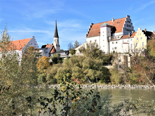 Mächtige Stadt am großen Inn