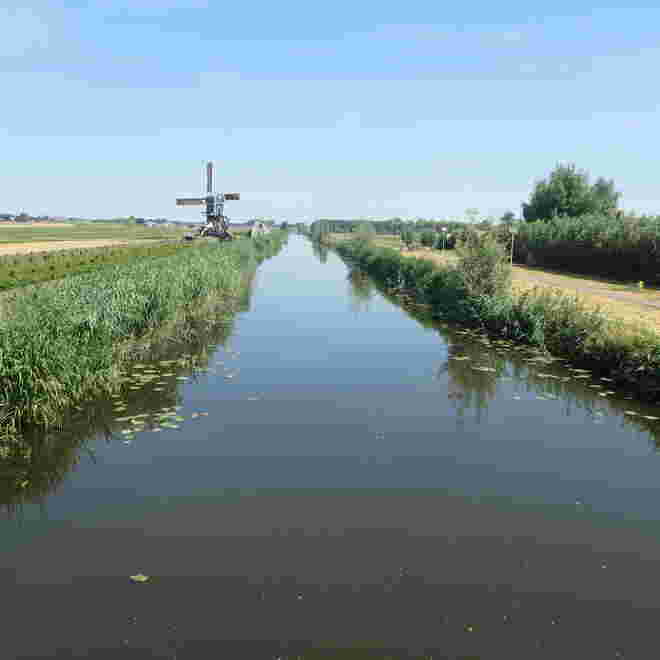 Holland - Grachten und Windmühlen