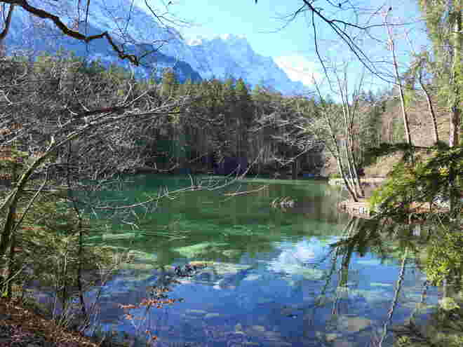 der glasklare Badersee