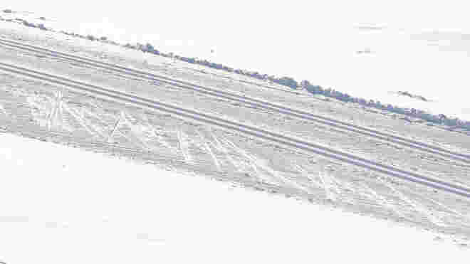 Spuren im Schnee