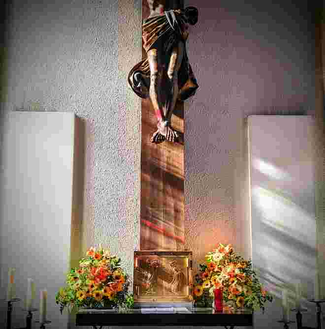 Lichtspiele Altar Pallottiner Kloster 