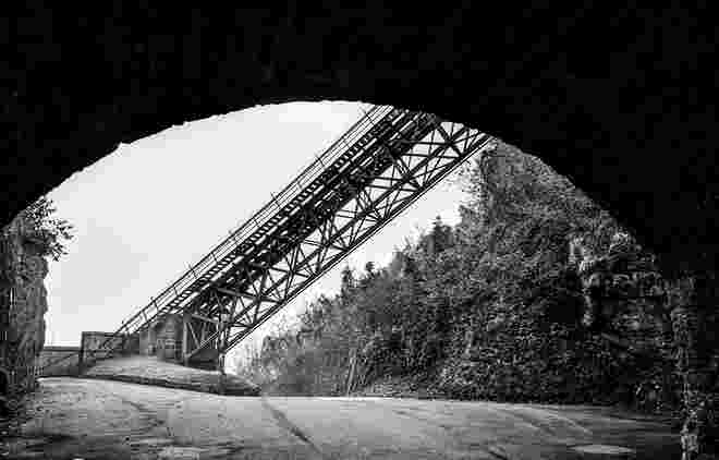Bergauf