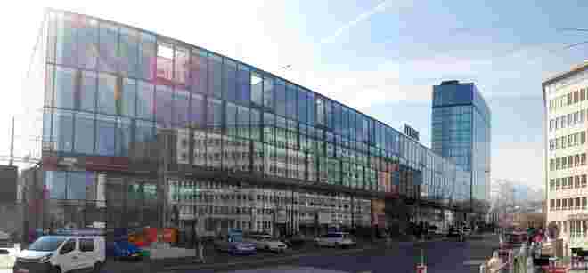 eine neue Bahnhof-Skyline