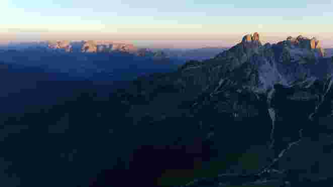 Sonnenaufgang vom Rötelstein aus