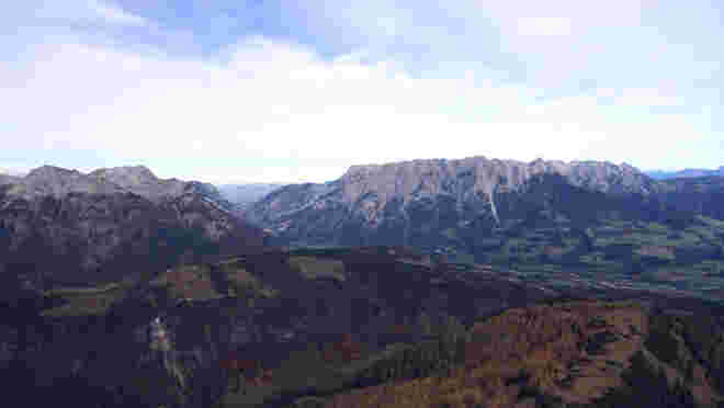 Blick ins Tennengebirge