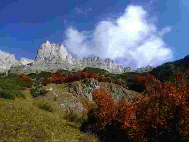 Herbstliches Tennengebirge