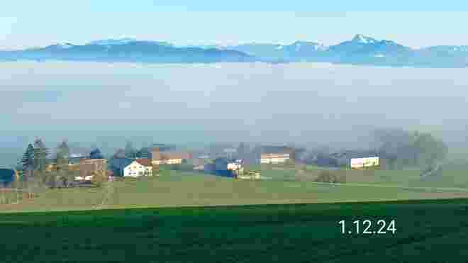 Nebellandschaft Flachgau