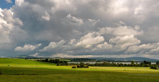 Wolken übern Wallersee