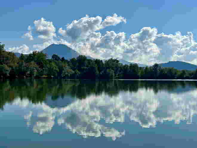 Schöne Wolkenstimmung
