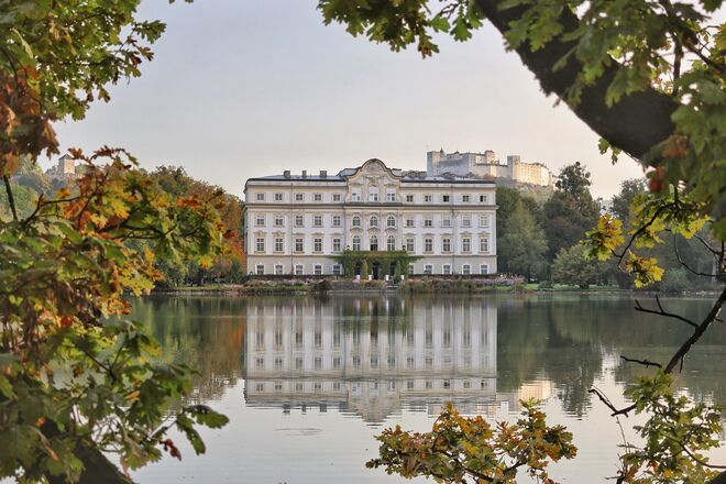 Herbstlicher Spaziergang am Leopoldskroner Weiher