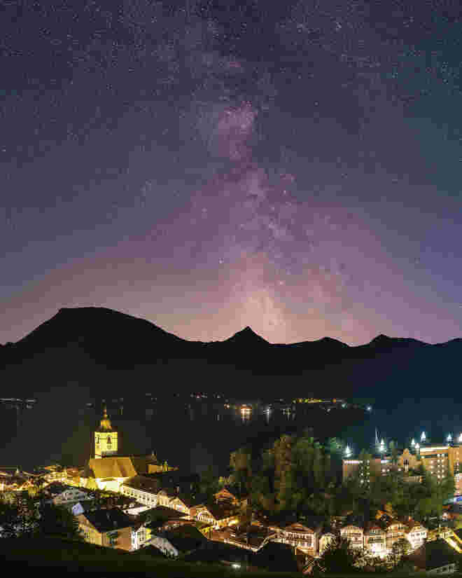 St. Wolfgang bei Nacht